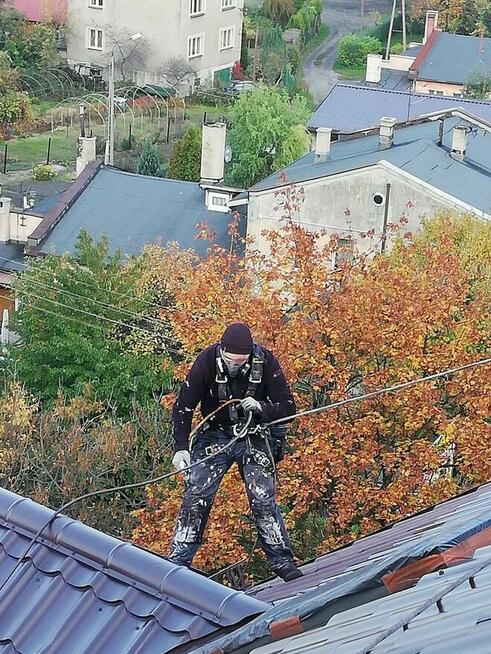 Malowanie dachów, konstrukcji stalowych