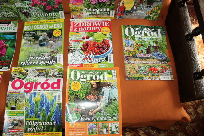 Gazety ogrodnicze Mój piękny ogród Mam Ogród Działkowiec