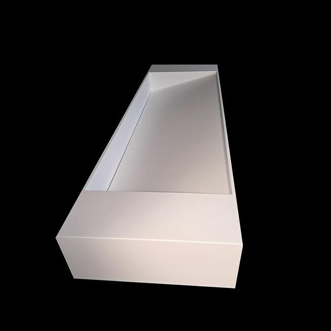 Umywalka dwustanowiskowa z odpływem liniowym