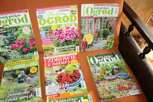 Gazety ogrodnicze Mój piękny ogród Mam Ogród Działkowiec