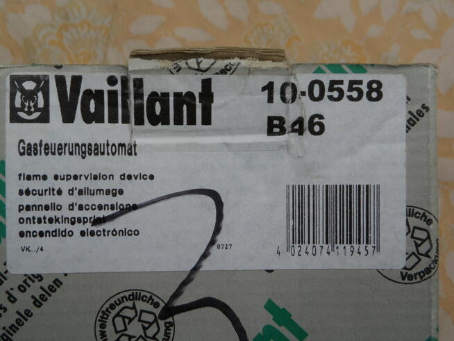 sprzedam do pieca gaz. Vaillant płyty elektroniczne