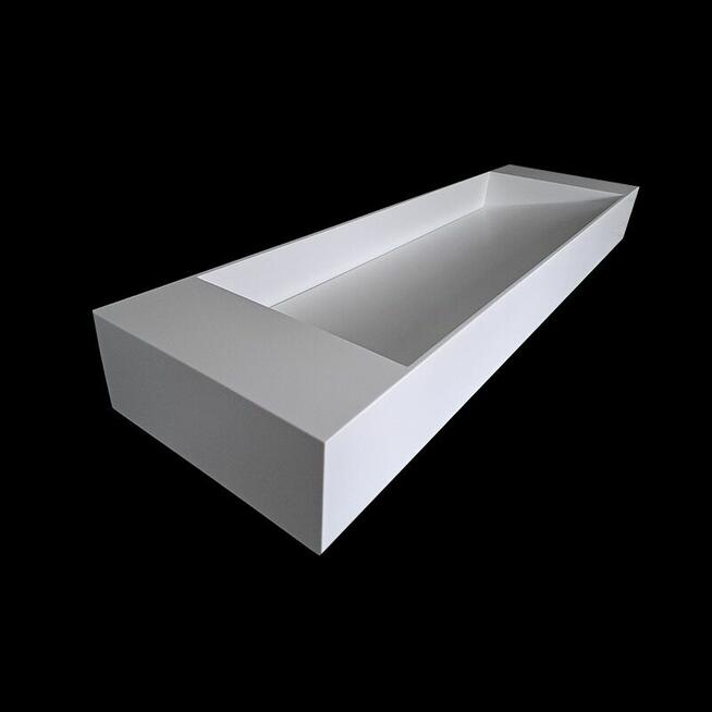 Umywalka dwustanowiskowa z odpływem liniowym