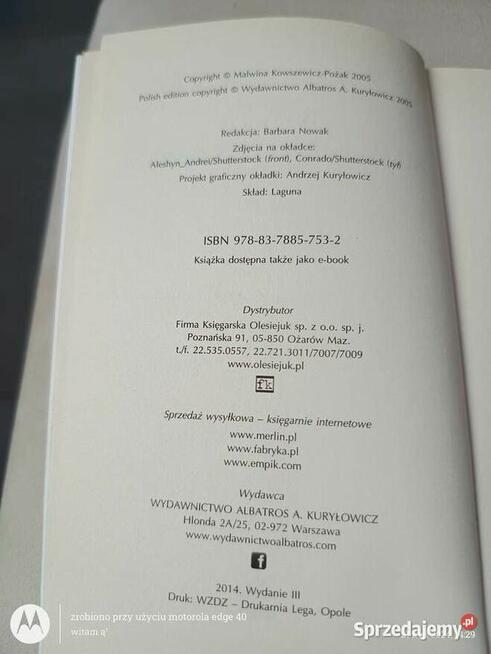 „Zakazane gry” Malwina Kowszewicz + gratis