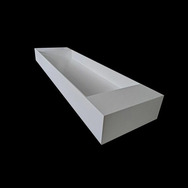 Umywalka dwustanowiskowa z odpływem liniowym