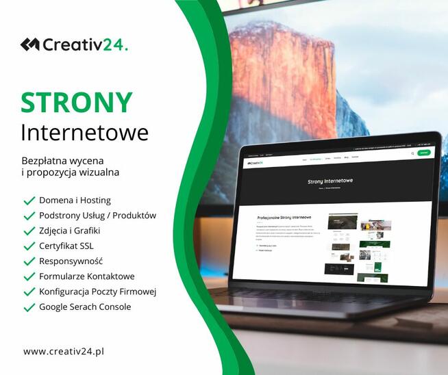 Projekt Strony Internetowej, Strona www