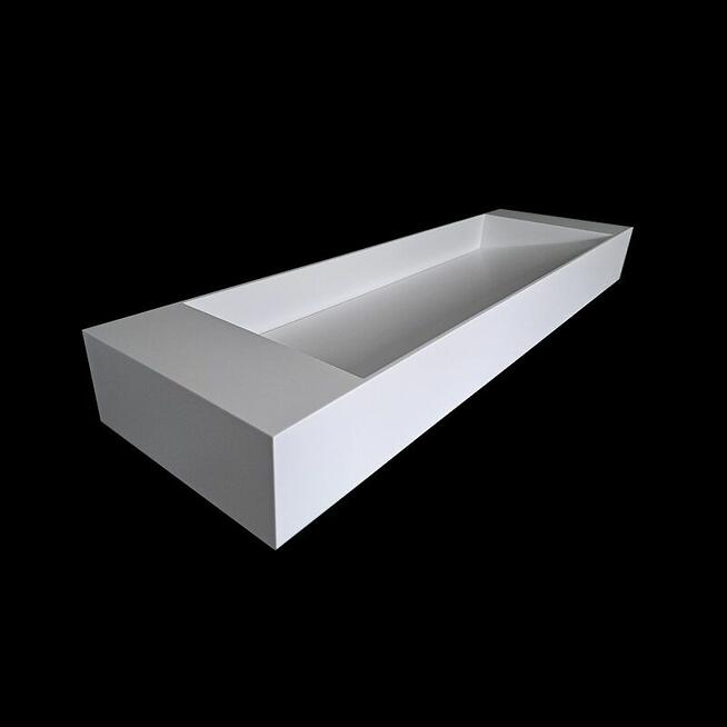 Umywalka dwustanowiskowa z odpływem liniowym