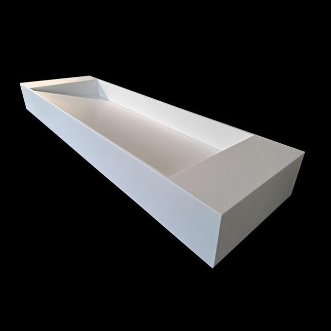 Umywalka dwustanowiskowa z odpływem liniowym