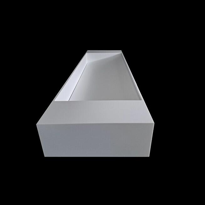 Umywalka dwustanowiskowa z odpływem liniowym