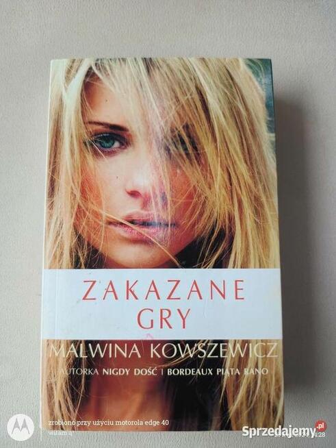 „Zakazane gry” Malwina Kowszewicz + gratis