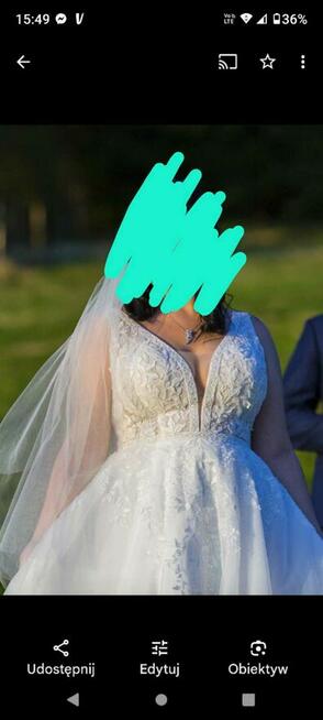 Suknia ślubna księżniczka