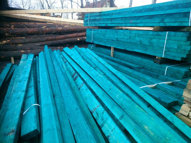 Więźba dachowa, deski szalunkowe, TARTAK, transport