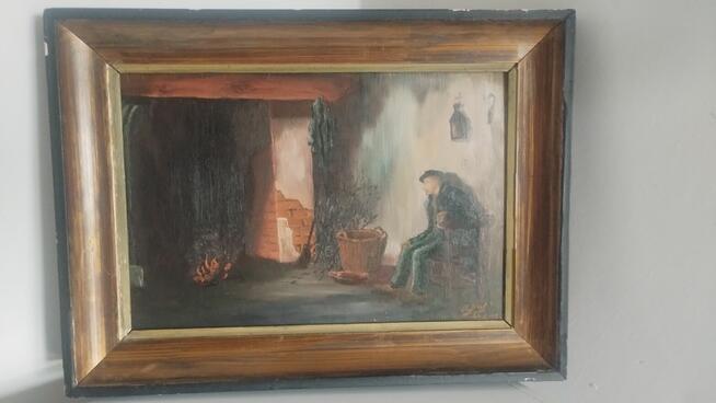 Obraz olejny malowany na płótnie