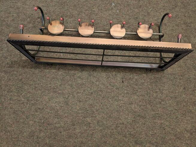 Wieszak przedpokój ręcznie robiony barwa miedziana