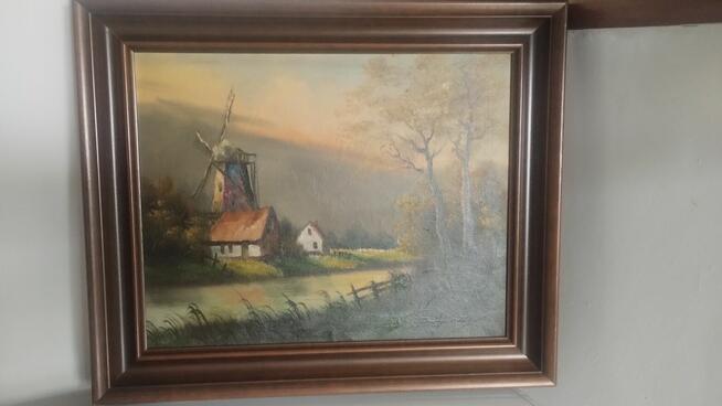 Obraz olejny malowany na płótnie