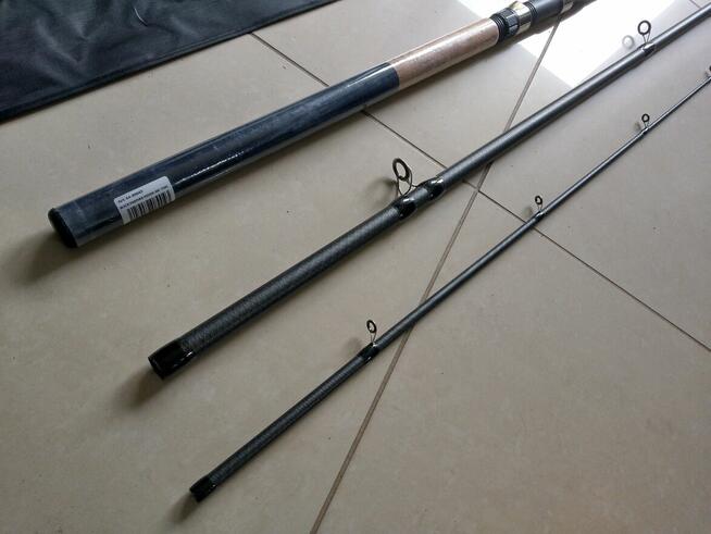 Mocny feeder 3,60m 50-150g węglowy 3 szczytówki