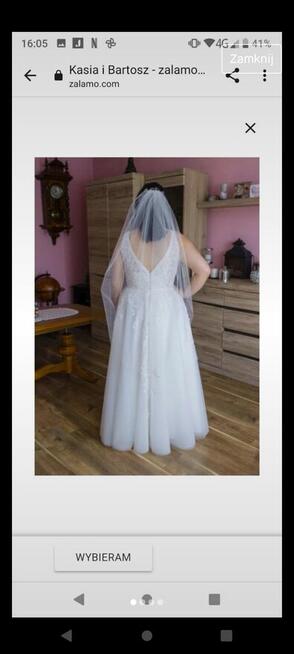 Suknia ślubna księżniczka