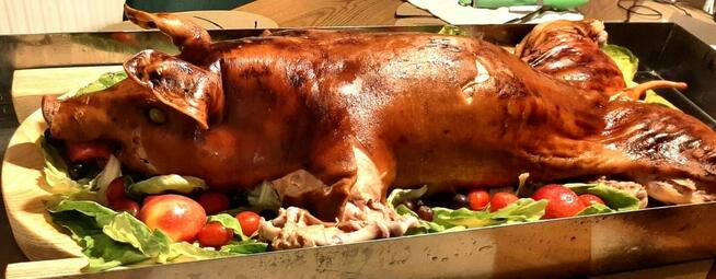 Prosiak i udziec pieczony