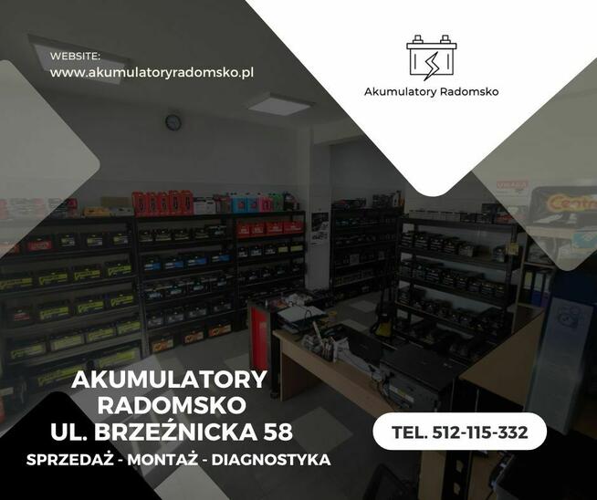 Akumulator START ECO 75Ah 680A P+ Radomsko, Brzeźnicka 58