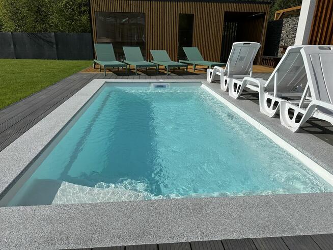 Bungalow z Bania Basen Sauna w Cenie Panieńskie-Kawalerskie