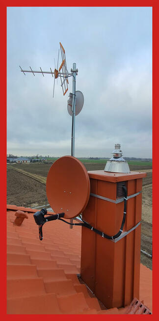 Montaż ustawianie anten TV DVB-T SAT LTE Milicz + okolice