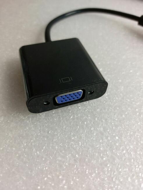 Adapter HDMI = VGA D-SUB przejściówka FHD rozdzielczość