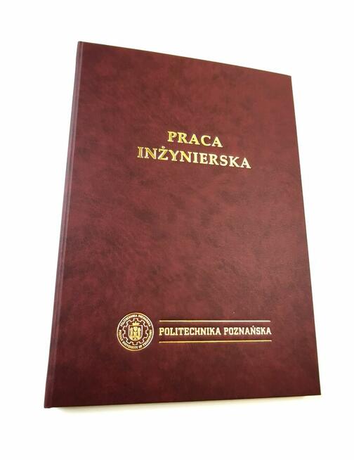 Oprawa prac dyplomowych; druk, szycie i oprawa prac, wysyłka
