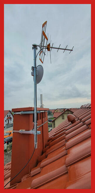 Montaż ustawianie anten TV DVBT SAT LTE Twardogóra + okolice