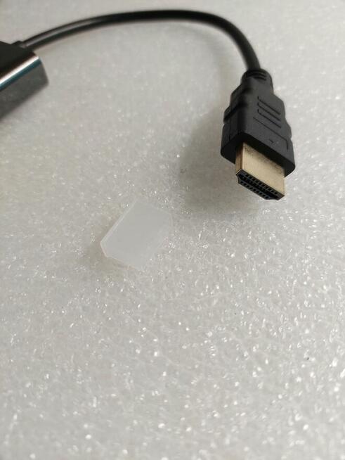Adapter HDMI = VGA D-SUB przejściówka FHD rozdzielczość