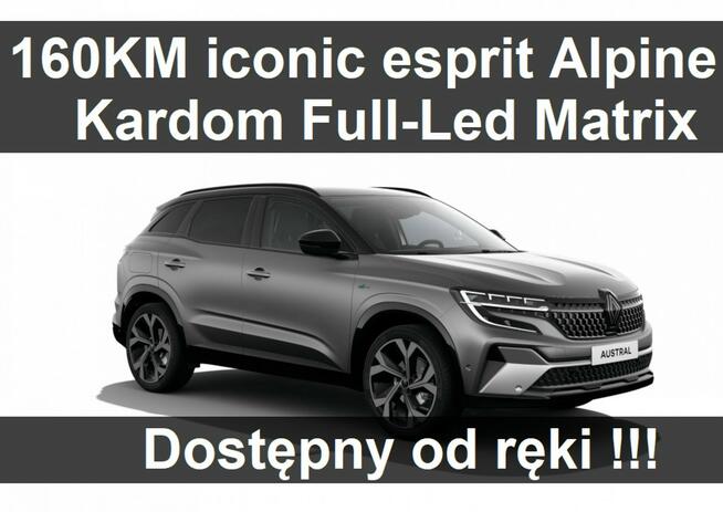 Renault Austral ESPRIT ALPINE 160KM Mild Hybrid Kamera360 Światła Martix 2284 zł