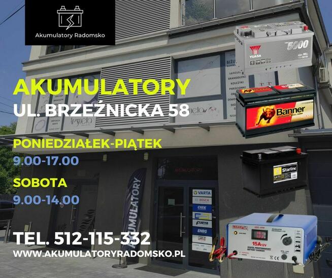 Akumulator START ECO 75Ah 680A P+ Radomsko, Brzeźnicka 58