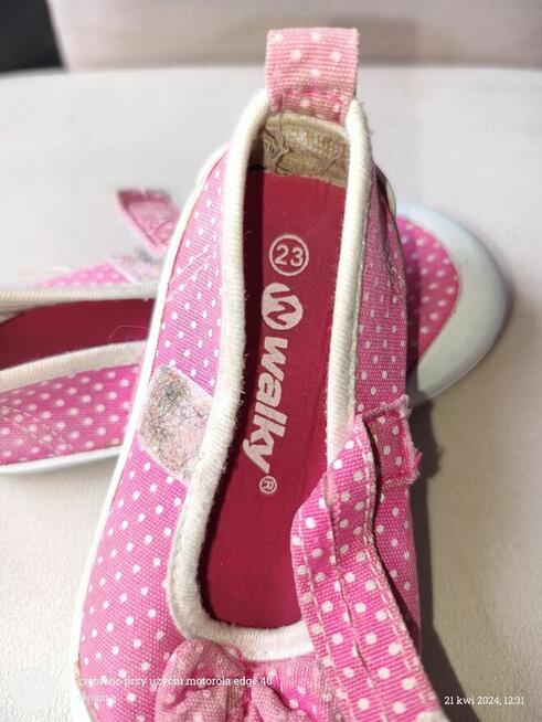 Buciki WALKY rozm.23