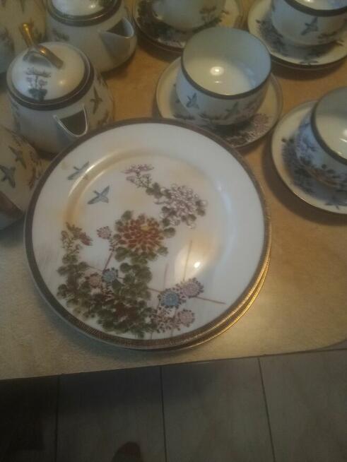Sprzedam japońska porcelanę ze znakiem wodnym.