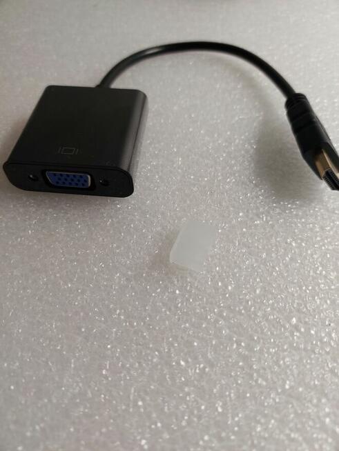 Adapter HDMI = VGA D-SUB przejściówka FHD rozdzielczość