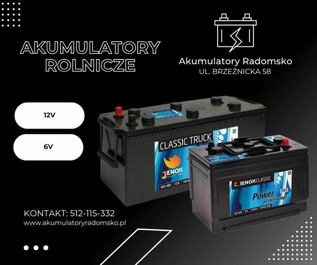 Akumulator MAXXOM 190Ah 1150A L+ Radomsko, Brzeźnicka 58