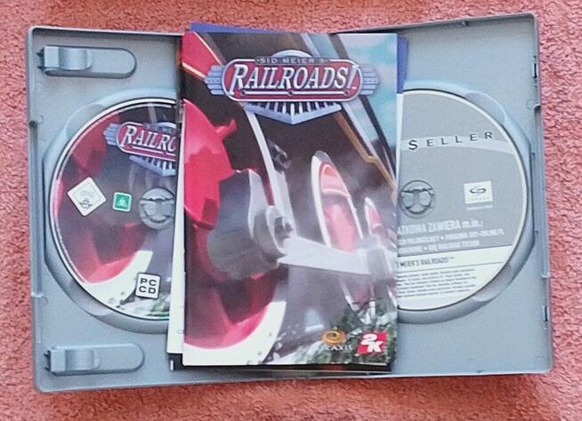 Railroad Tycoon gra na PC CD