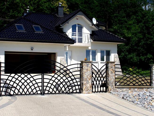 Ogrodzenia Gorlice modułowe metalowe indywidualne różny wzór