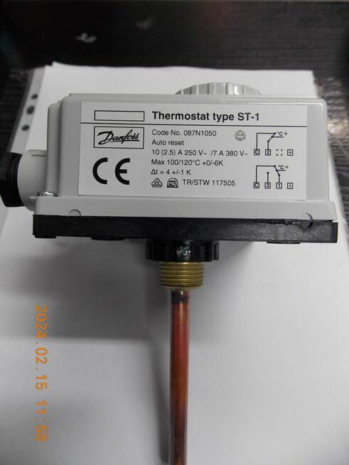 Termostat bezpieczeństwa DANFOSS ST-1