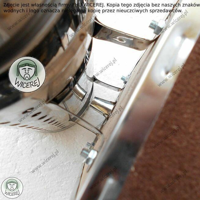 Podkurzacz Premium Nierdzewny Kwasoodporny z Chłodnicą Perfo