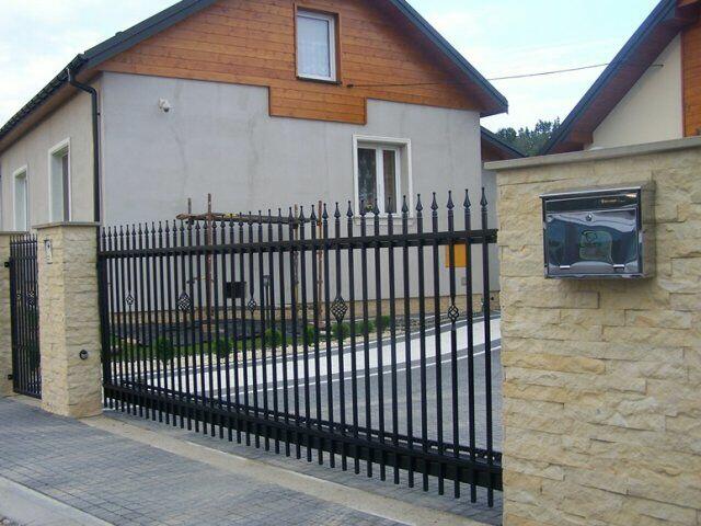Ogrodzenia Gorlice modułowe metalowe indywidualne różny wzór