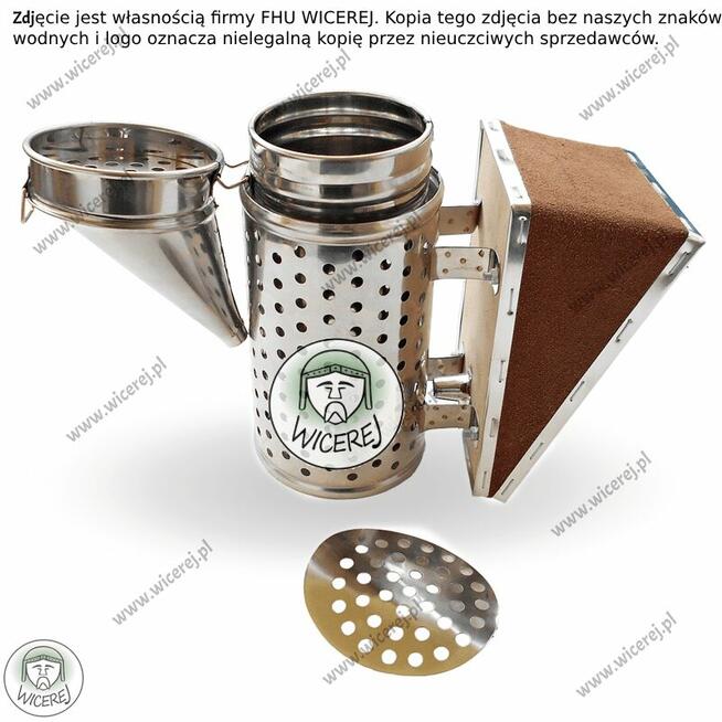 Podkurzacz Premium Nierdzewny Kwasoodporny z Chłodnicą Perfo