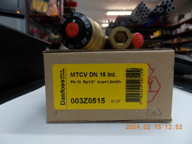 ZAWÓR TERMOSTATYCZNY DO C.W.U. MTCV DN15 DANFOSS