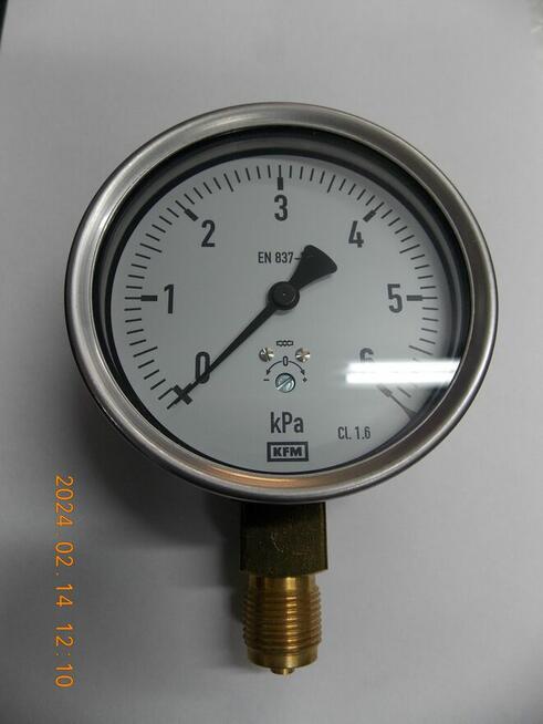 MANOMETR 0- 6 kPa M20x1,5