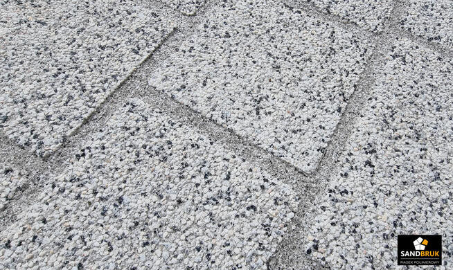 SandBruk Piasek Polimerowy Fuga Do Kostki Jasny Szary