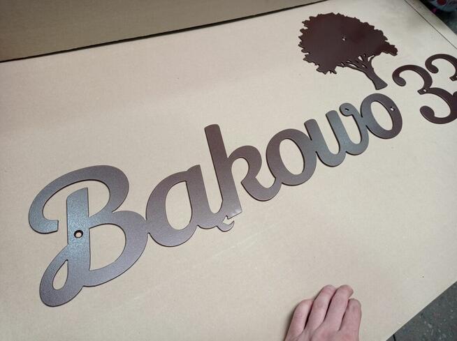 Numery na dom nazwy ulic ze stali. Numer domu nazwa ulicy