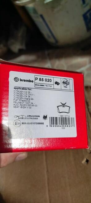 Klocki hamulcowe VW Golf, Skoda