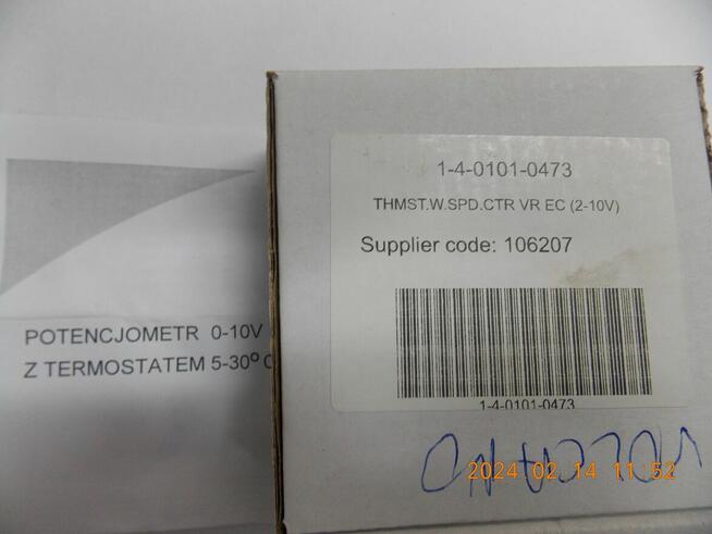 POTENCJOMETR Z TERMOSTATEM VOLCANO VR EC