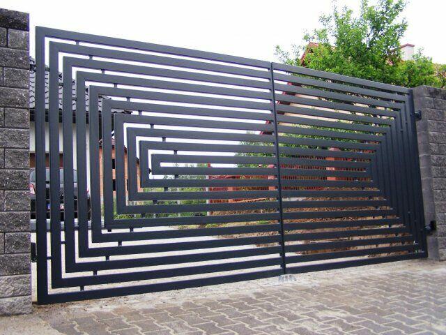 Ogrodzenia Gorlice modułowe metalowe indywidualne różny wzór