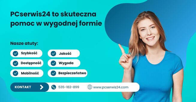 Mobilny Serwis Komputerowy, naprawa laptopów komputerów