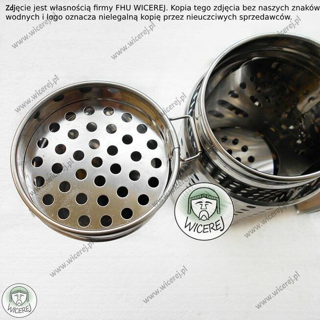 Podkurzacz Premium Nierdzewny Kwasoodporny z Chłodnicą Perfo