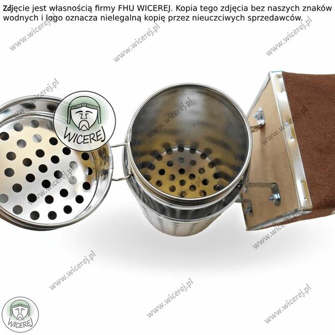 Podkurzacz Premium z Wkładem i z Chłodnicą Odymiacz Ocynkowa